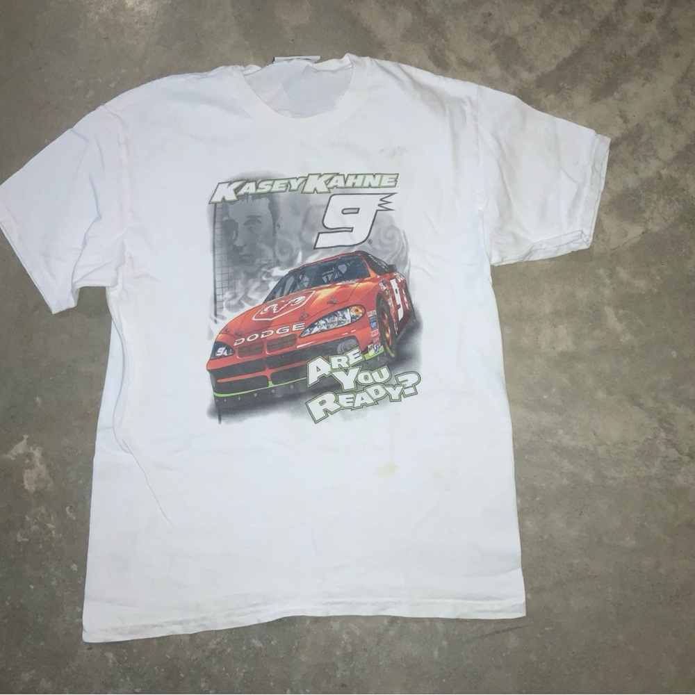 KASEY KAHNE Vintage  "Smokin' The Competition" DODGE Racing Youth L (14-16)
